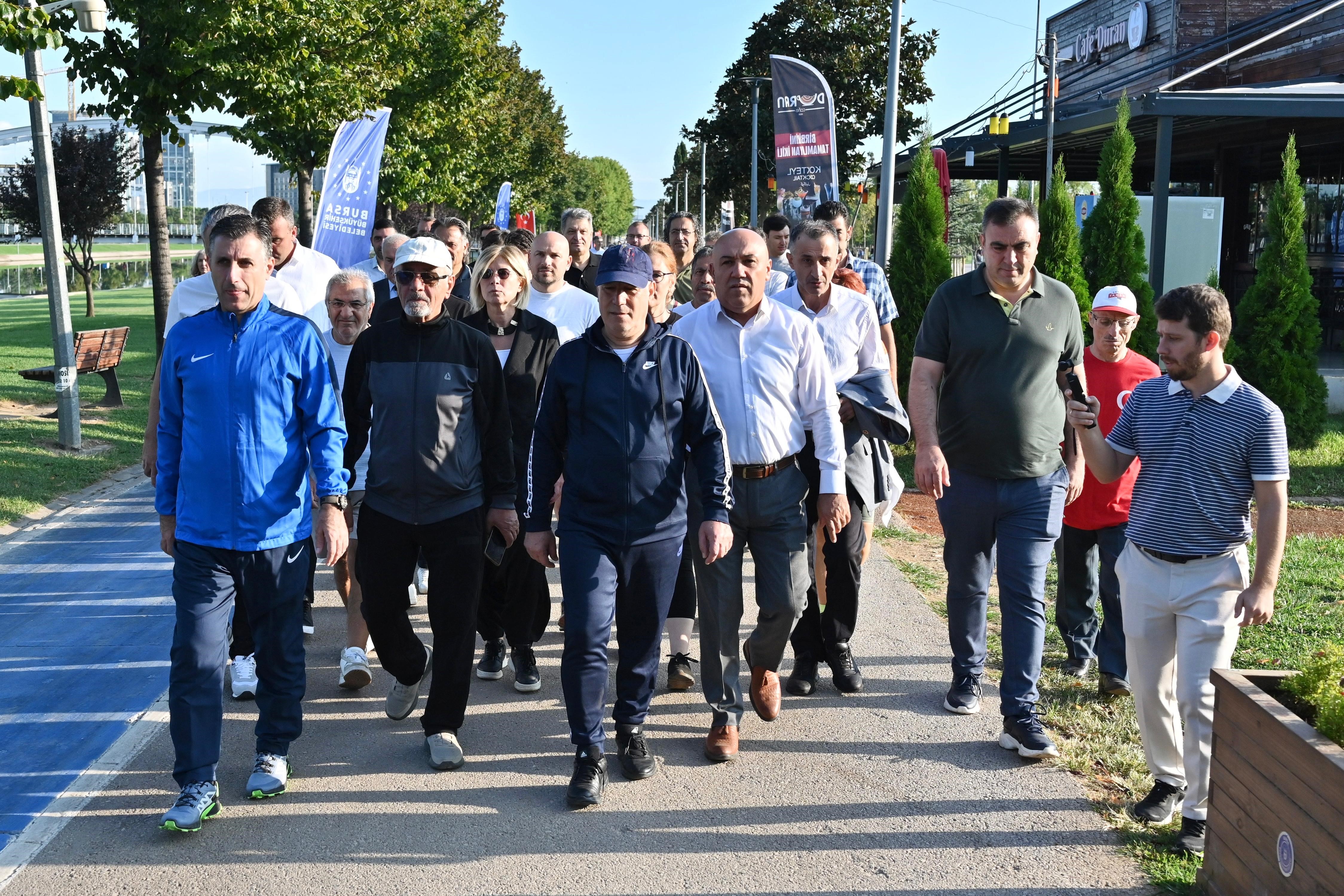 President Bozbey emphasizes healthy life