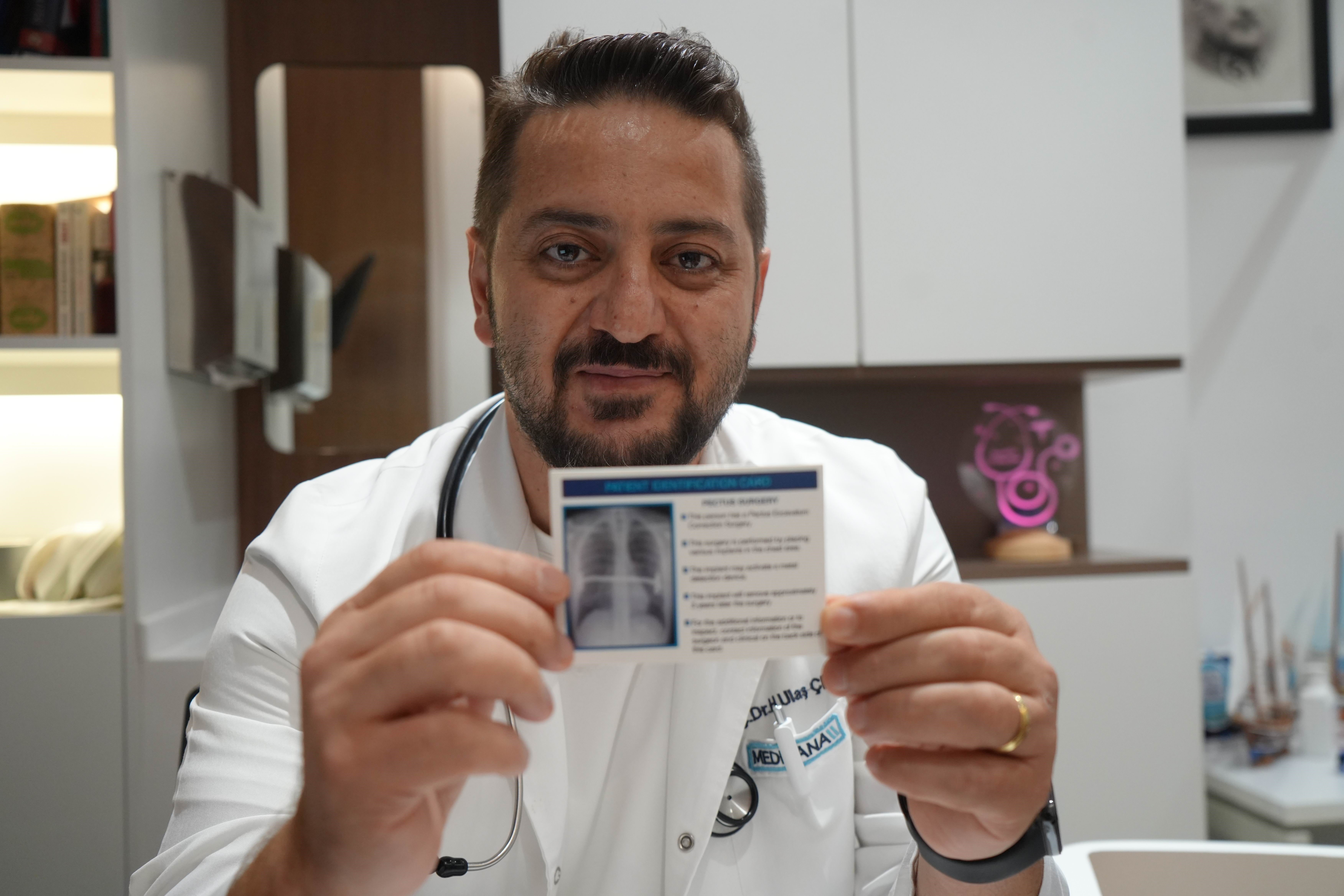 Patients who undergo this surgery continue their lives with a new identity card